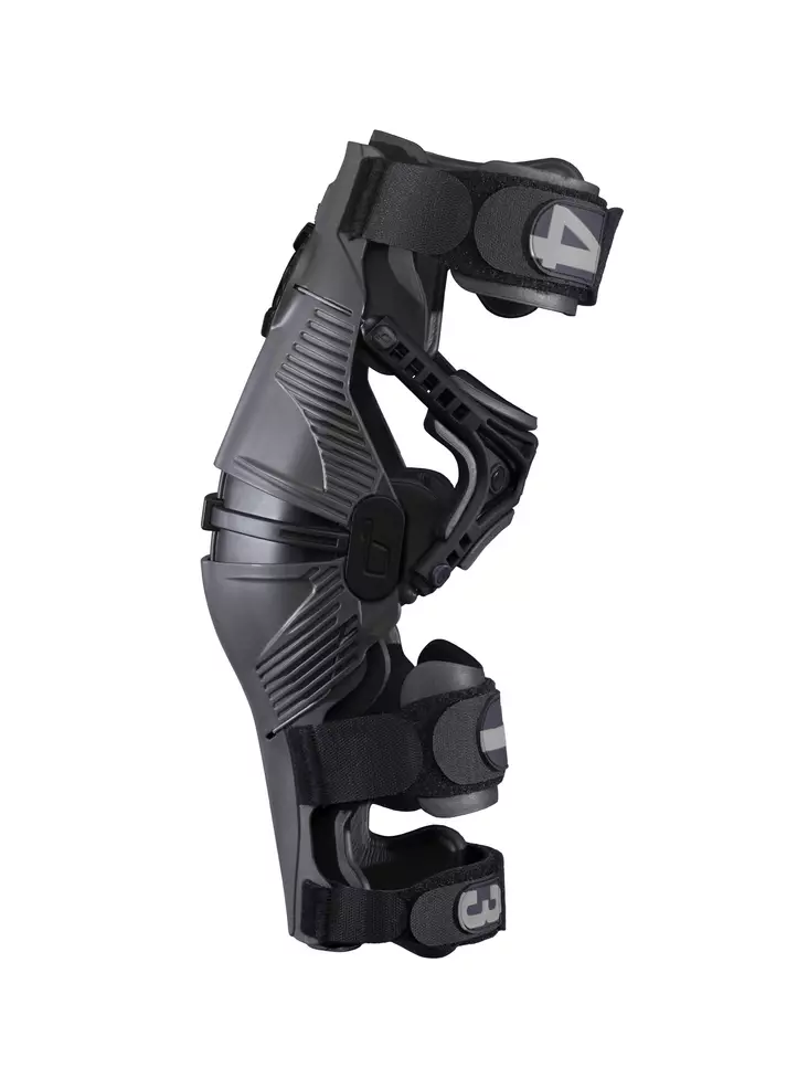 Mobius X8 Braces storm harmaa/musta L - Duell ajovarusteet - 53530 - 1