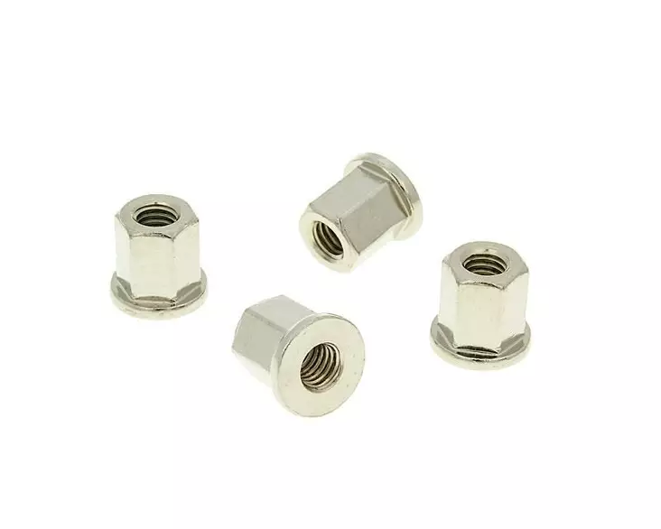 Naraku Mutterisarja M6 x 13 mm - Duell mopojen varaosat ja tarvikkeet - 140300 - 1