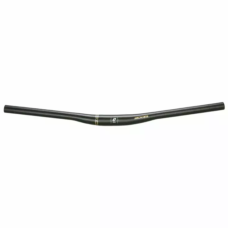 Ohjaintanko ZOOM alumiini 6 ast. 12 mm nousu 740mm musta 31.8mm - Duell polkupyörien varaosat ja tarvikkeet - 45430 - 1