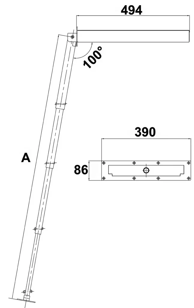 Osculati Tikka 3 askelma - Duell venetarvikkeet - 4880 - 1