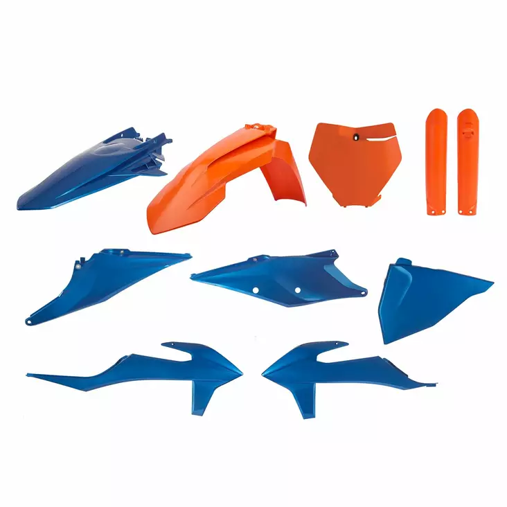 Polisport full kit KTM SX/SXF(19-22) BLUE/ORANGE (1) - Duell MP varaosat ja tarvikkeet - 129900 - 1