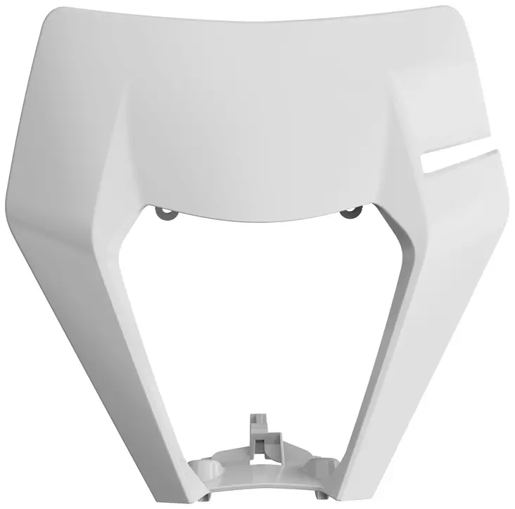 Polisport Headlight mask KTM EXC/EXC-F/XC-W/XCF-W (17-19) white ktm (12) - Duell MP varaosat ja tarvikkeet - 131650 - 1