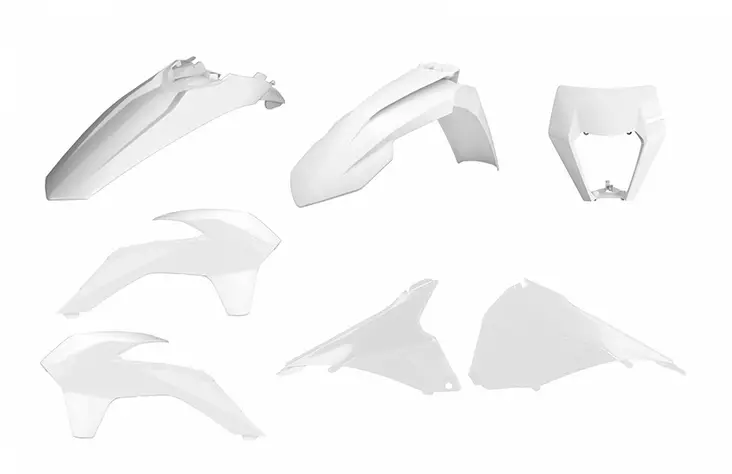 Polisport kit w/mask enduro restyling KTM EXC/EXC-F(14-16) white ktm (1) - Duell MP varaosat ja tarvikkeet - 129450 - 1