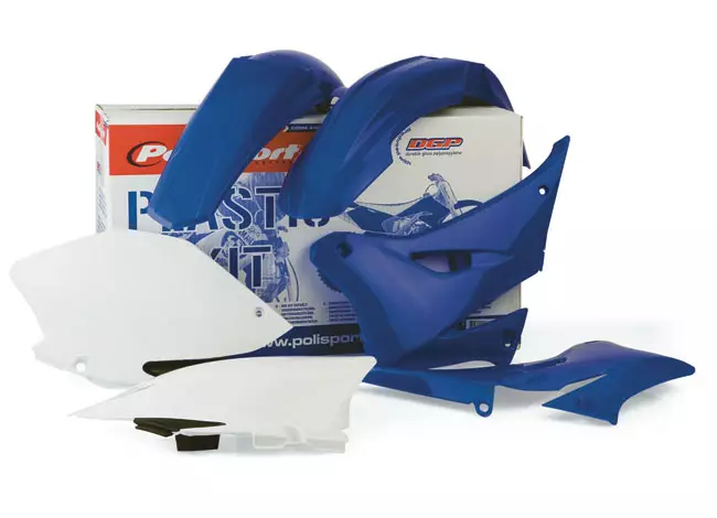 Polisport plastic kit WR450F 12- blue/white - Duell MP varaosat ja tarvikkeet - 129680 - 1