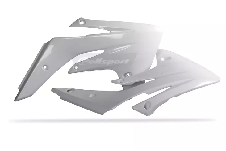 Polisport radiator scoops Honda CR150R(07-..) white (8) - Duell MP varaosat ja tarvikkeet - 131040 - 1