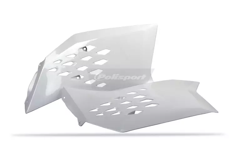 Polisport Radiator Scoops KTM SX/SX-F(07-10)EXC/EXC-F(08-11)XC/XC-F white ktm ( - Duell MP varaosat ja tarvikkeet - 130920 - 1