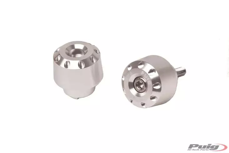 Puig Bar End Aluminum Bmw C/Silver - Duell MP varaosat ja tarvikkeet - 92500 - 1