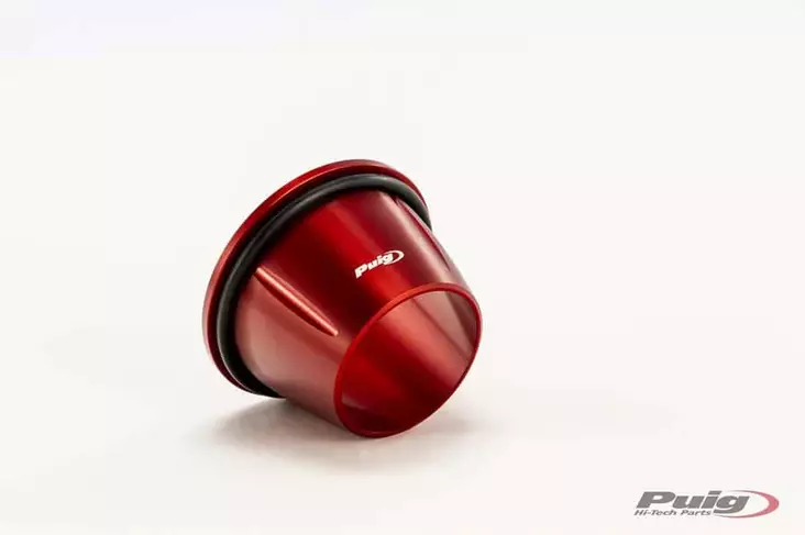 Puig End Tube For Exhaust Tmax 12-16' C/Red - Duell MP varaosat ja tarvikkeet - 91160 - 1
