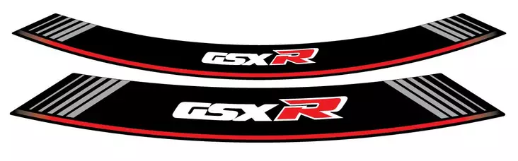 Puig Kit 8 Rim Strips Gsxr C/Silver - Duell MP varaosat ja tarvikkeet - 92810 - 1