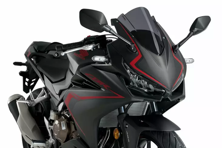 Puig Racing Screen Honda Cbr500R 19'- C/Dark Smoke - Duell MP varaosat ja tarvikkeet - 94530 - 1