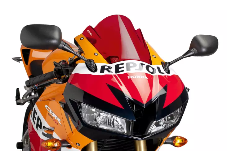 Puig Racing Screen Honda Cbr600Rr 13-17 C/Red - Duell MP varaosat ja tarvikkeet - 92480 - 1