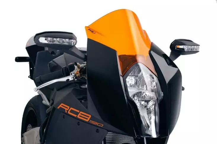 Puig Racing Screen Ktm 1190 Rc8 08'-17'/ 1190R 08'-17' - Duell MP varaosat ja tarvikkeet - 94060 - 1