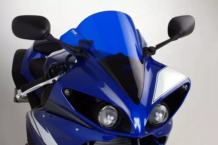 Puig Racing Screen Yamaha R1 09-14' C/Blue - Duell MP varaosat ja tarvikkeet - 93790 - 1