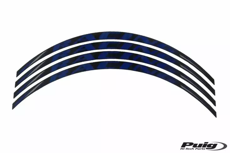 Puig Rim Strips X4 Ninja C/White - Duell MP varaosat ja tarvikkeet - 93210 - 1