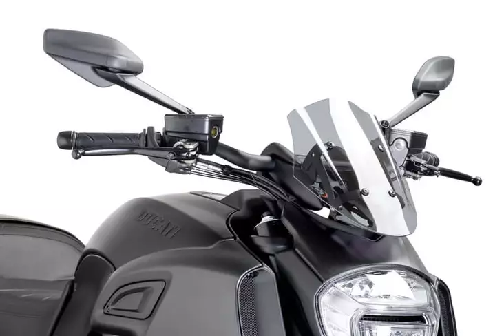 Puig Screen New Generation Touring Diavel 14'-18' C/Smo - Duell MP varaosat ja tarvikkeet - 91170 - 1