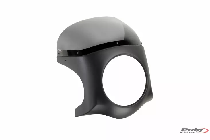 Puig Semifairing C/Black Look Diam.180Mm Windshield C/ - Duell MP varaosat ja tarvikkeet - 90990 - 1