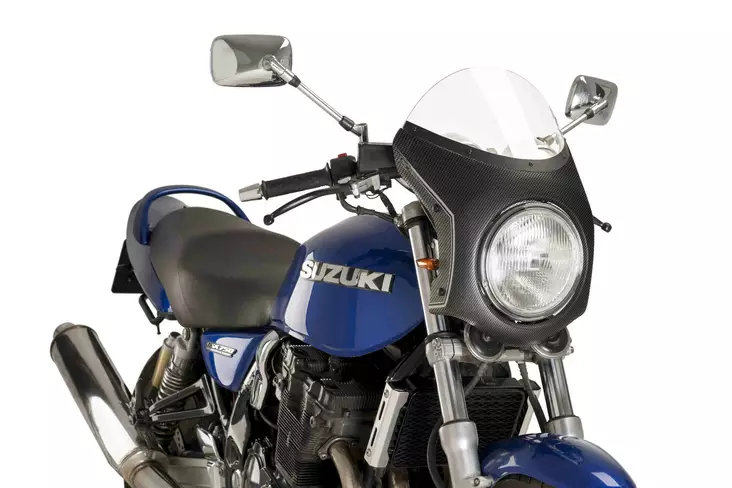 Puig Semifairing C/Carbon Diam.195Mm Screen C/Clear - Duell MP varaosat ja tarvikkeet - 90670 - 1