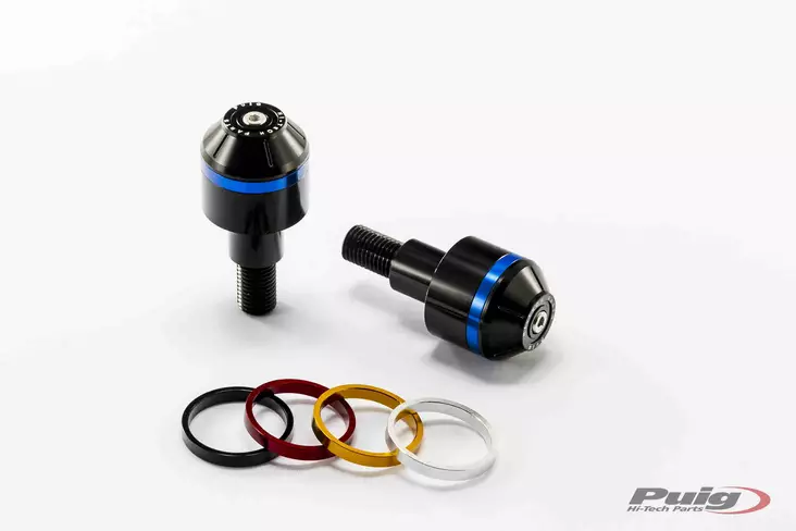 Puig Short Bar End W/Rings Bmw C600Sport/C650Gt C/Black - Duell MP varaosat ja tarvikkeet - 91280 - 1