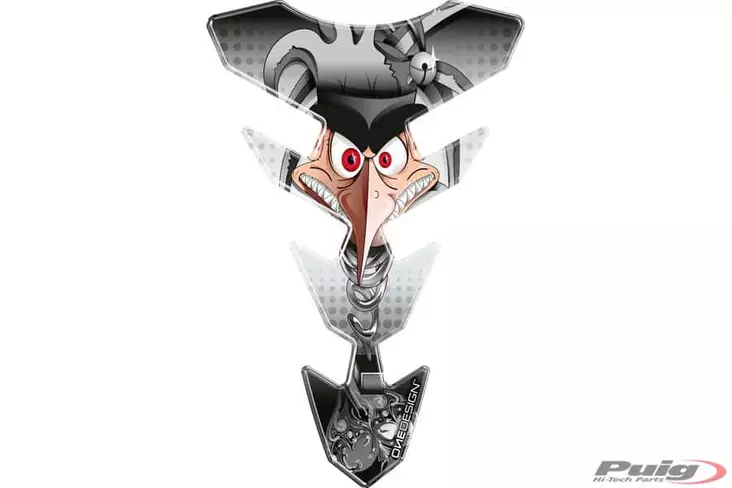 Puig Tank Pad Joker C/Grey - Duell MP varaosat ja tarvikkeet - 92390 - 1