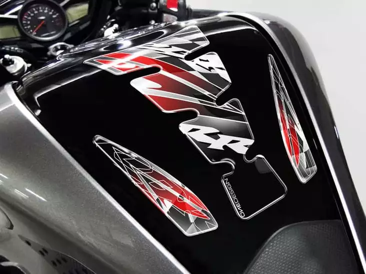 Puig Tank Pad Mod.Wings Cbr C/Gray-Black - Duell MP varaosat ja tarvikkeet - 93330 - 1