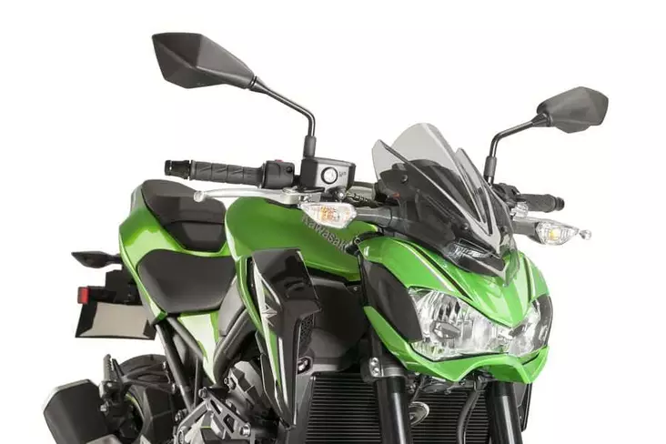 Puig Windshield. N.G. Sport Kawasaki Z900 17-18'C/Fume - Duell MP varaosat ja tarvikkeet - 90840 - 1