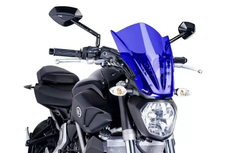 Puig Windshield New Gen Touring Yamaha Mt07 14'-17' C/B - Duell MP varaosat ja tarvikkeet - 91830 - 1