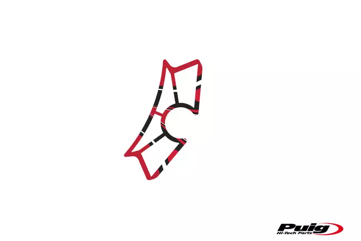 Puig Yoke Protector Yamaha Yzf-R3 15-18' C/Red - Duell MP varaosat ja tarvikkeet - 92060 - 1