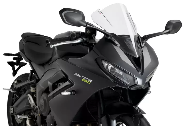 Puig Z-Racing Screen Triumph Daytona 660 24' C/Clear - Duell MP varaosat ja tarvikkeet - 95180 - 1
