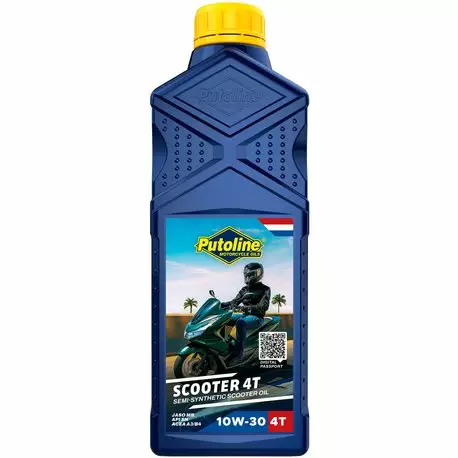 Putoline Scooter 4T 10W-30- 1L - Duell öljyt ja muut nesteet - 62060 - 1