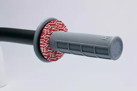 Renthal Grip Donutz Punainen (2pcs) - Duell MP varaosat ja tarvikkeet - 69370 - 1
