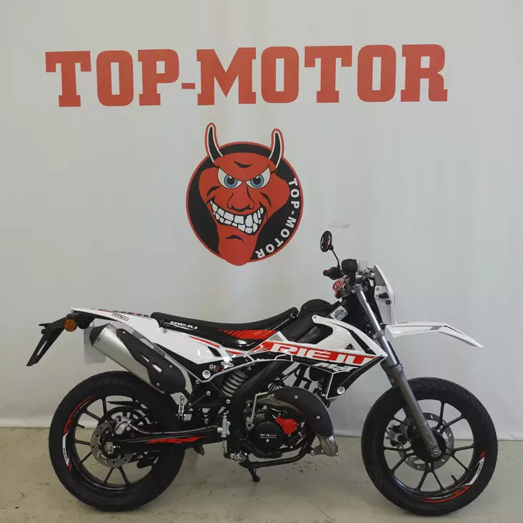 Rieju MRT 50 SM Madallettu White Special - Rieju mopot - 830 - 1