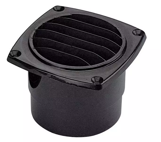 Ritilä valk. ABS 85x85 mm - Duell venetarvikkeet - 4380 - 1