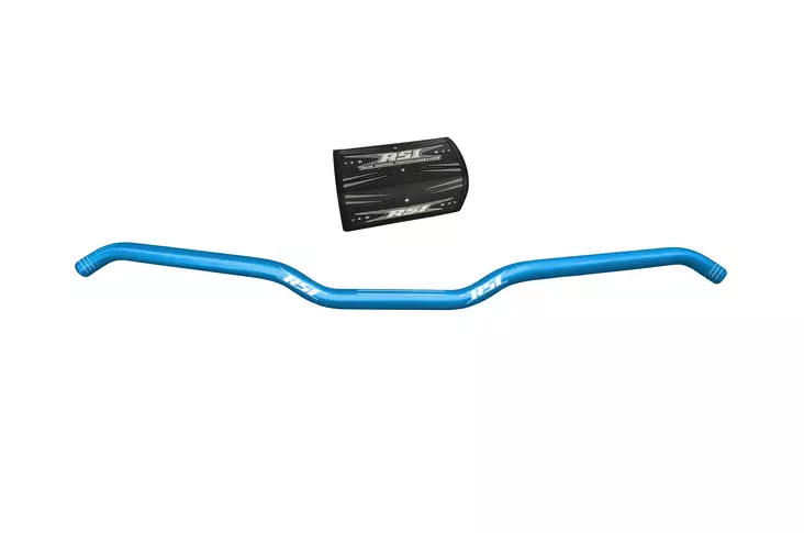 RSI Ohjaustanko Hustler Alu Full 22mm 13degree Hooked 1"rise - Sininen - Duell MK varaosat ja tarvikkeet - 24670 - 1