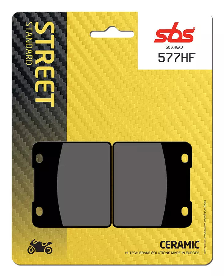Sbs Jarrupalat Ceramic - Duell MP varaosat ja tarvikkeet - 123690 - 1