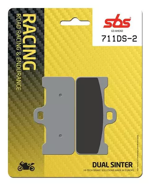 Sbs Jarrupalat Dual Sinter 2 - Duell MP varaosat ja tarvikkeet - 123610 - 1