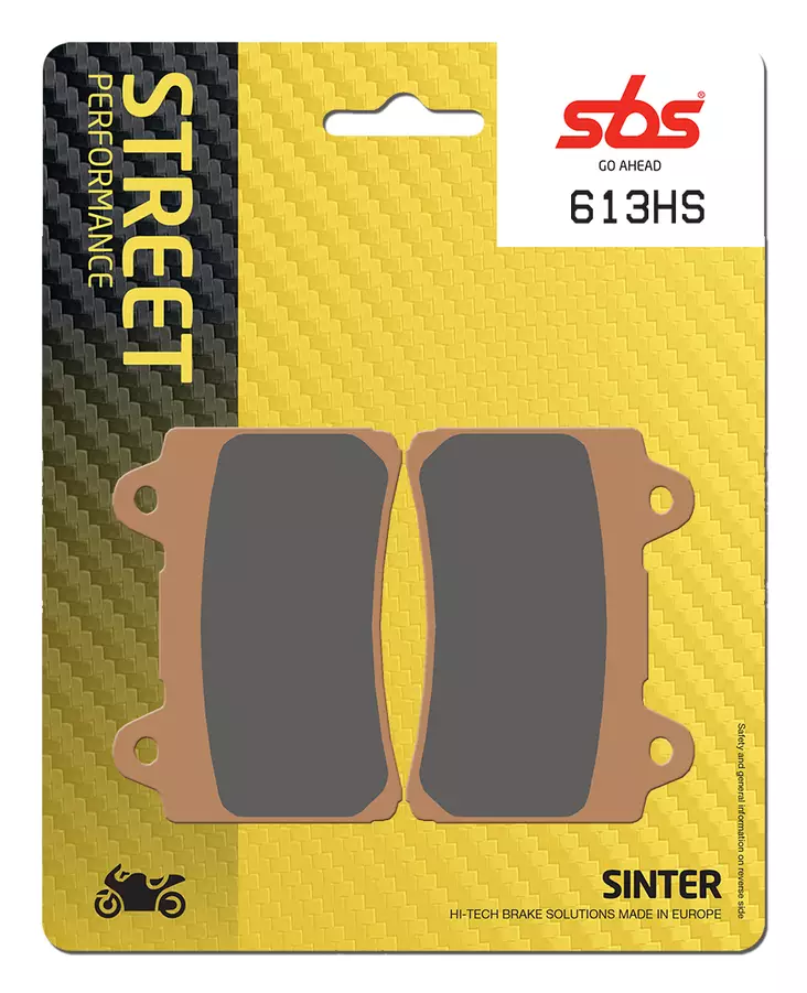 Sbs Jarrupalat Sintered - Duell MP varaosat ja tarvikkeet - 123270 - 1