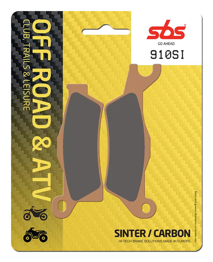 Sbs Jarrupalat Sintered Offroad - Duell MP varaosat ja tarvikkeet - 122430 - 1