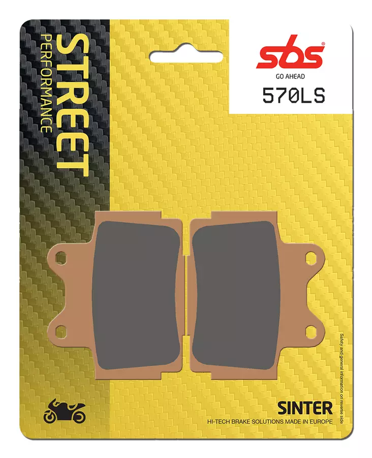 Sbs Jarrupalat Sintered Taakse - Duell MP varaosat ja tarvikkeet - 123990 - 1