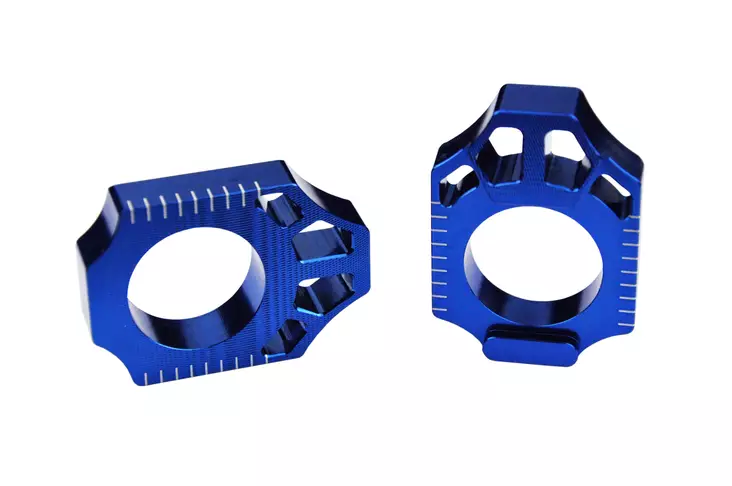 Scar Axle Blocks - Yamaha Blue color - Duell MP varaosat ja tarvikkeet - 75340 - 1
