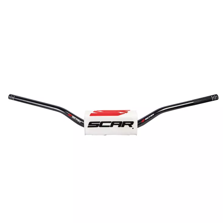 Scar Handlebar O² Ø28,6 (1 1/8”) - Villopoto/Stewart - White color - Duell MP varaosat ja tarvikkeet - 75510 - 1