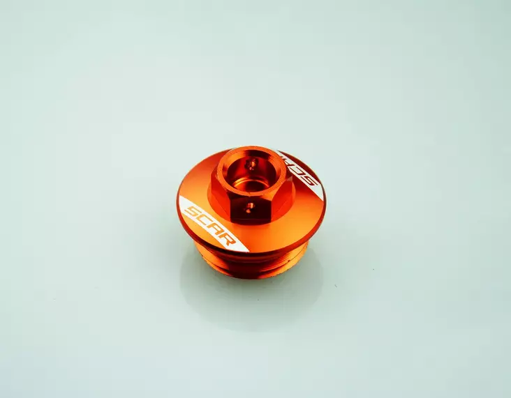 Scar Oil Filler Plug - Ktm 2 Strokes & 4 Strokes 06-.. - Husqvarna 14-.. Orange - Duell MP varaosat ja tarvikkeet - 76030 - 1