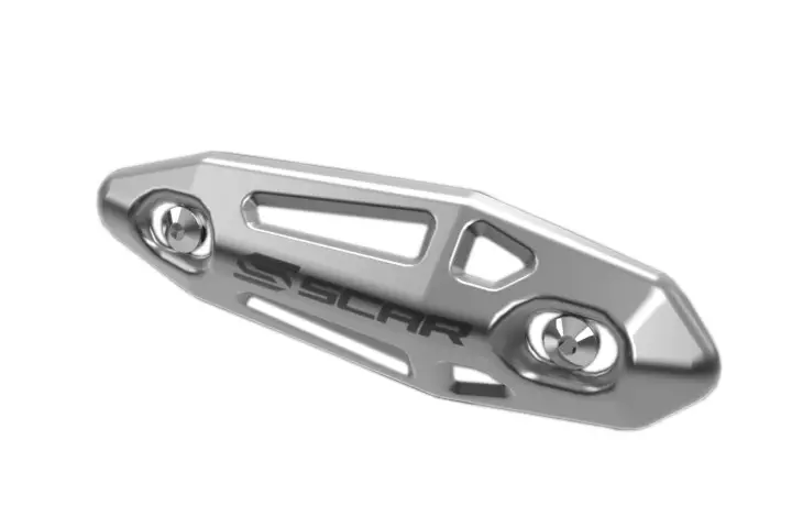 Scar Universal Exhaust Heat Protector - for 4 Strokes - Stainless steel - Duell MP varaosat ja tarvikkeet - 74760 - 1