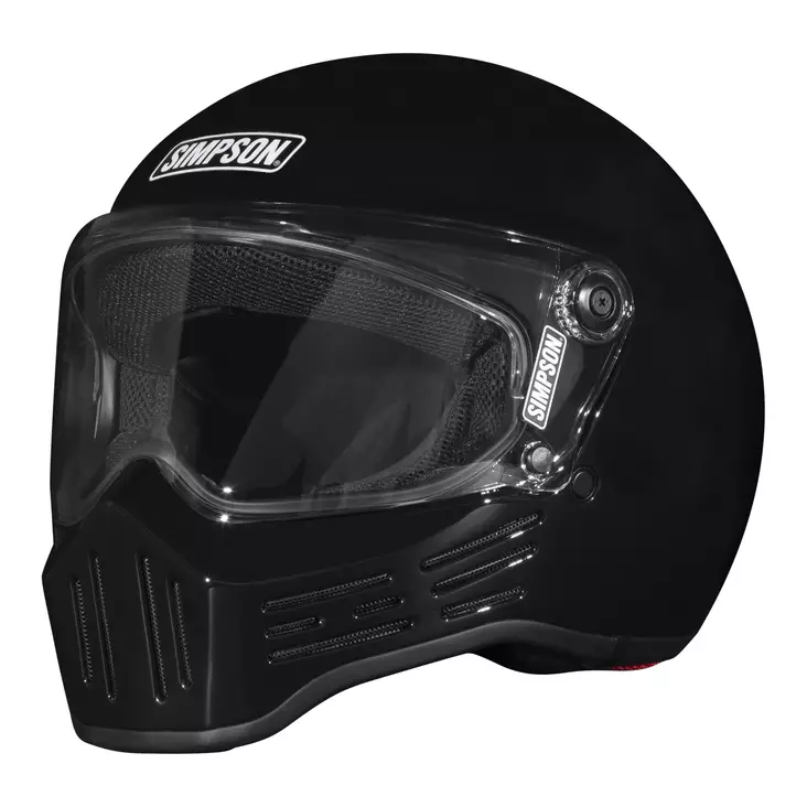SIMPSON Kypärä M30 Solid Musta, L - Duell ajovarusteet - 54620 - 1