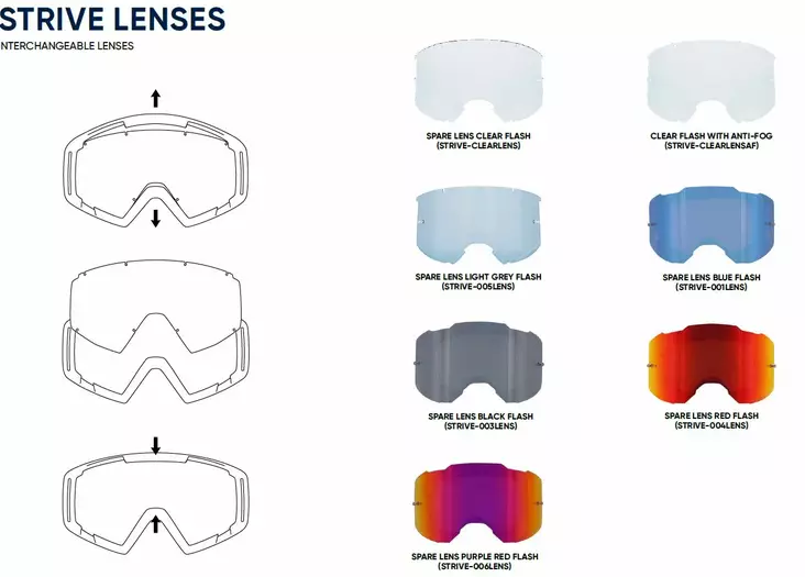 Spect Red Bull Strive LINSSI musta flash - Duell ajovarusteet - 45660 - 1