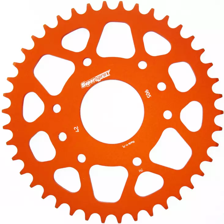 Supersprox Alu Takaratas KTM Duke 125 14-18 Oranssi - Duell MP varaosat ja tarvikkeet - 118560 - 1