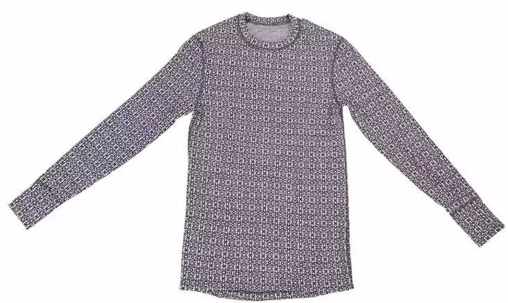 SVALA Merino Design O-neck Paita Jacquard musta/valkoinen, 2XL - Duell ajovarusteet - 58560 - 1