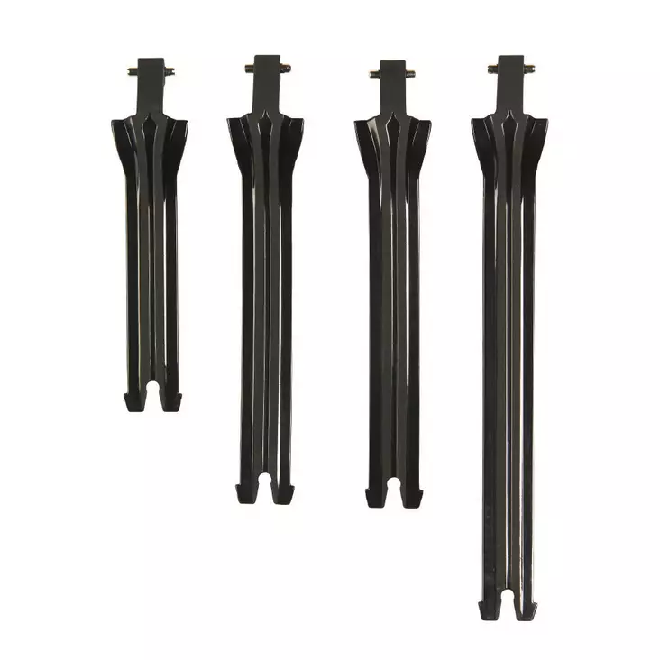 TCX X-Blast Black Strap set for one boot - Duell ajovarusteet - 47490 - 1