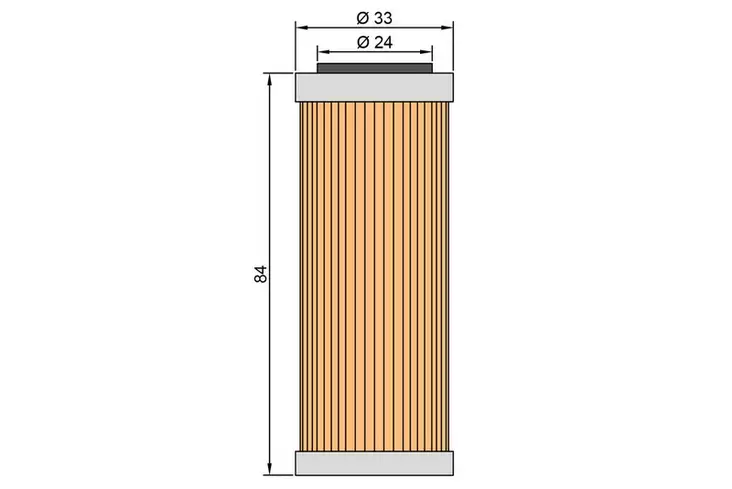 Twin Air Oljefilter Oil cooler SXF 350 11-21,SXF450 09-12,HVA FC,FE250/350 14-1 - Duell MP varaosat ja tarvikkeet - 68930 - 1