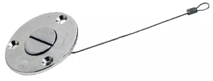 Tyhjennystulppa 29/55mm AISI 316 - Duell venetarvikkeet - 6980 - 1