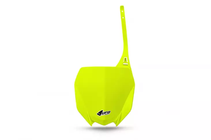 UFO Etunumerokilpi YZ250F 19-23 YZ450F 18-22 Fluo Yellow DFLU - Duell MP varaosat ja tarvikkeet - 48460 - 1
